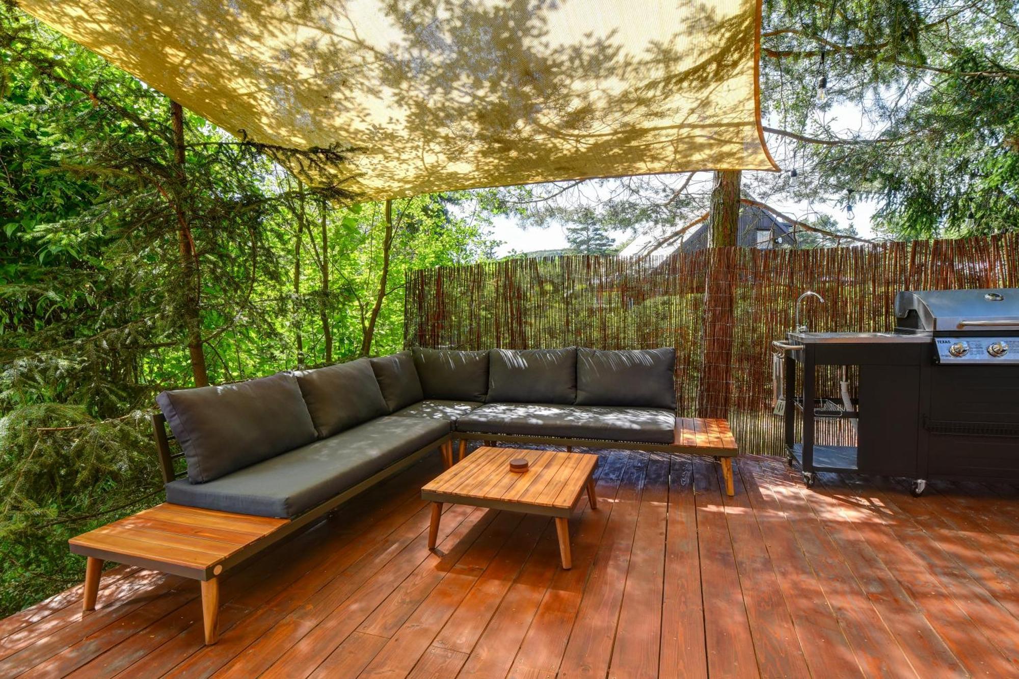 Tiche Misto Glamping Hotel Slapy  Bagian luar foto
